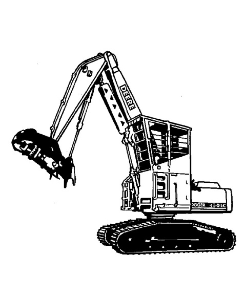 John Deere 330LC and 370 (SN: 081001-) Excavator Loggers Repair Manual Supplement (TM1911) John Deere 330LC and 370 (SN: 081001-) Excavator Loggers Repair Manual Supplement (TM1911)