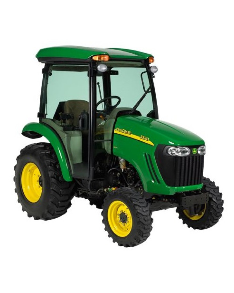 John Deere 3320, 3520 and 3720 Compact Utility Tractors with Cab Repair, Test and Adjustments Technical Manual (TM2365) John Deere 3320, 3520 and 3720 Compact Utility Tractors with Cab Repair, Test and Adjustments Technical Manual (TM2365)