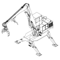 335C Knuckleboom Trailer Mount Log Loaders Operation and Test Manual (TM2292)