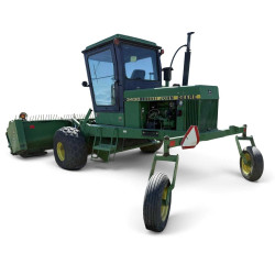 3430 and 3830 Self-Propelled Windrowers (SN: up to 740000) Operators Manual (OME75061)