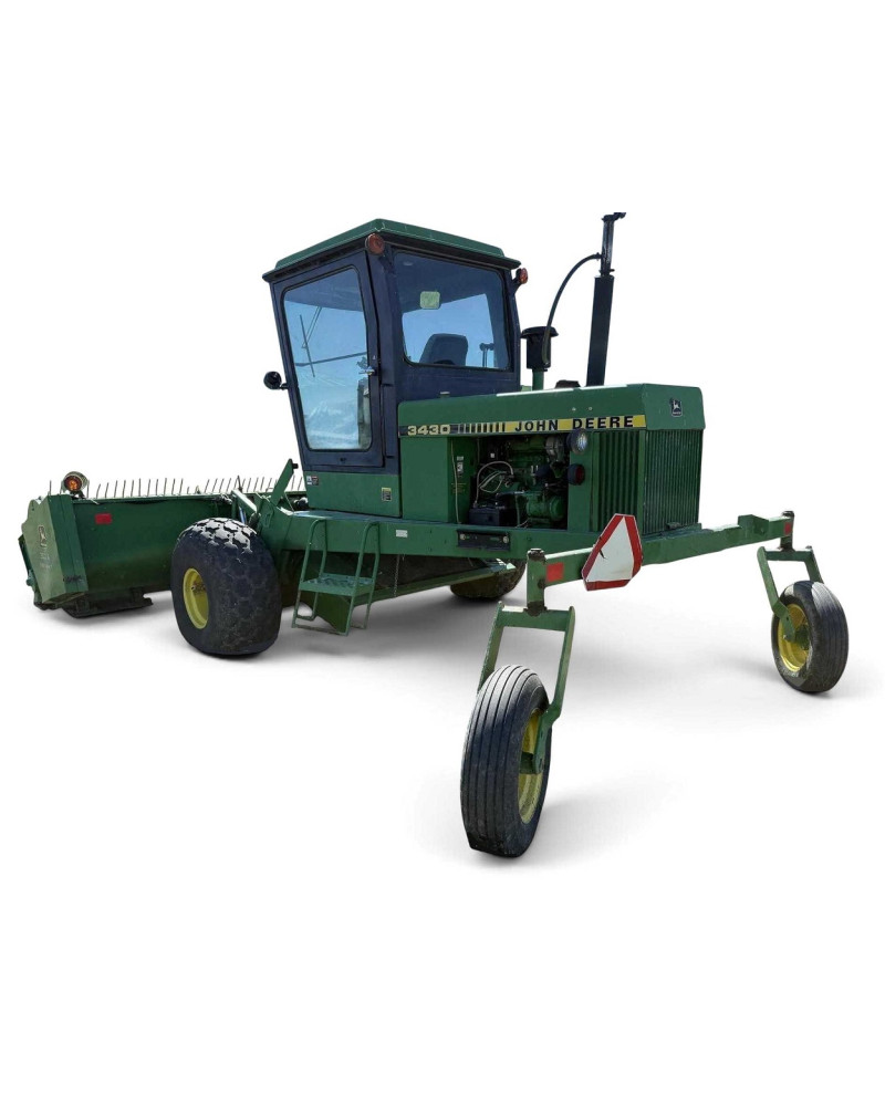 John Deere 3430 and 3830 Self-Propelled Windrowers (SN: up to 740000) Operators Manual (OME75061)