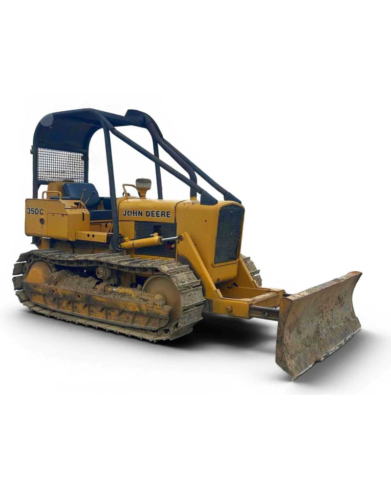 John Deere 350C Crawler Dozers and 350C Crawler Loaders Operators Manual (OMT79469)