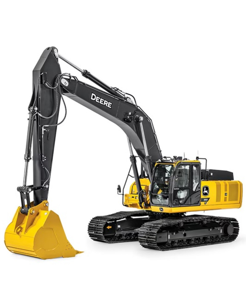 John Deere 350 P Crawler Excavators (SN. from F_00001) Operators Manual (OMT453664X019)