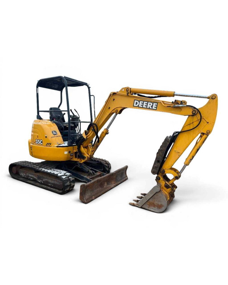John Deere 27C ZTS and 35C ZTS Compact Excavators Operators Manual (OMT190898)