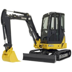 35D and 50D Compact Excavators Operation and Test Manual (TM2263)