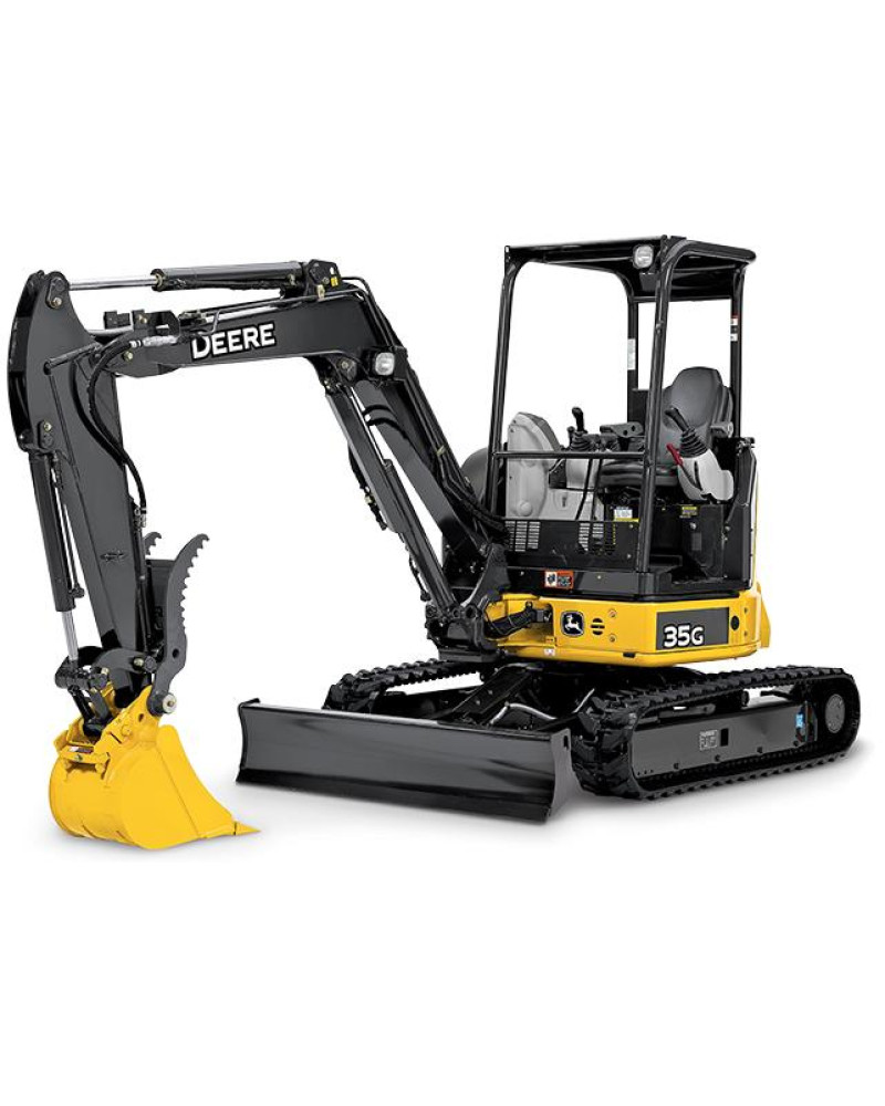 John Deere 35G (SN. from K270001) Compact Excavators Repair Manual (TM12894) John Deere 35G (SN. from K270001) Compact Excavators Repair Manual (TM12894)