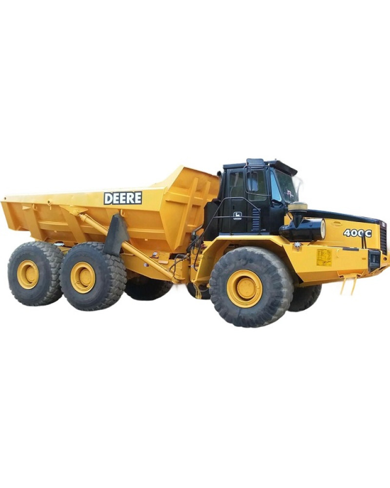 John Deere 350C and 400C Articulated Dump Trucks Operation and Test Manual (TM1789)