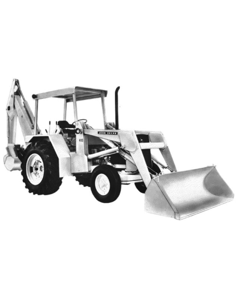 John Deere 410 Backhoe Loaders Technical Manual (TM1037)