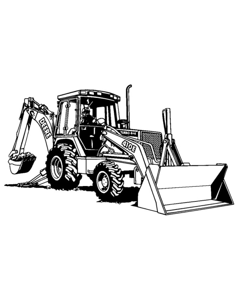 John Deere 410E Backhoe Loaders Repair Manual (TM1611) John Deere 410E Backhoe Loaders Repair Manual (TM1611)