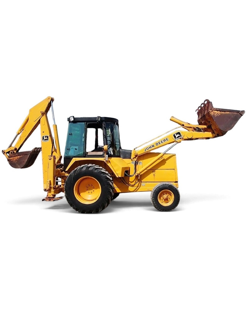 John Deere 415B and 515B Backhoe Loaders Operators Manual (OMCD16146)