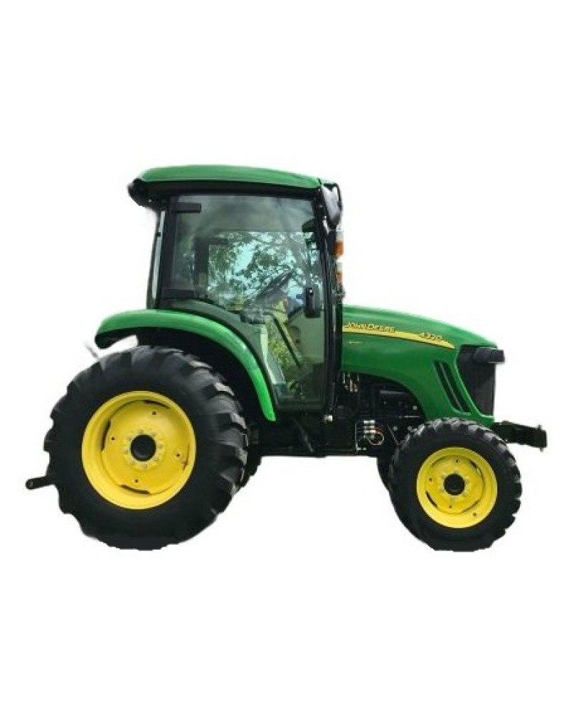 John Deere 4120 (SN. from 610001) and 4320 (SN. from 620001) Compact Utility Tractors with Cab Technical Manual (TM105319) John Deere 4120 (SN. from 610001) and 4320 (SN. from 620001) Compact Utility Tractors with Cab Technical Manual (TM105319)