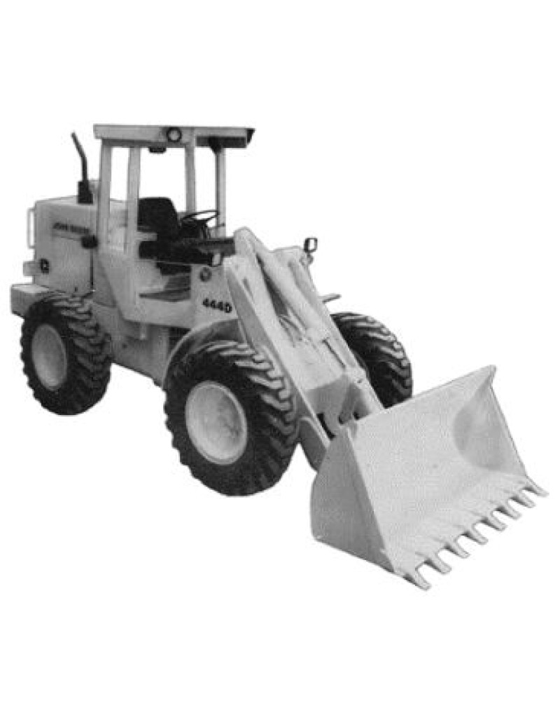 John Deere 444D, 544D and 644D Wheel Loaders Operation and Test Manual (TM1341OP) John Deere 444D, 544D and 644D Wheel Loaders Operation and Test Manual (TM1341OP)