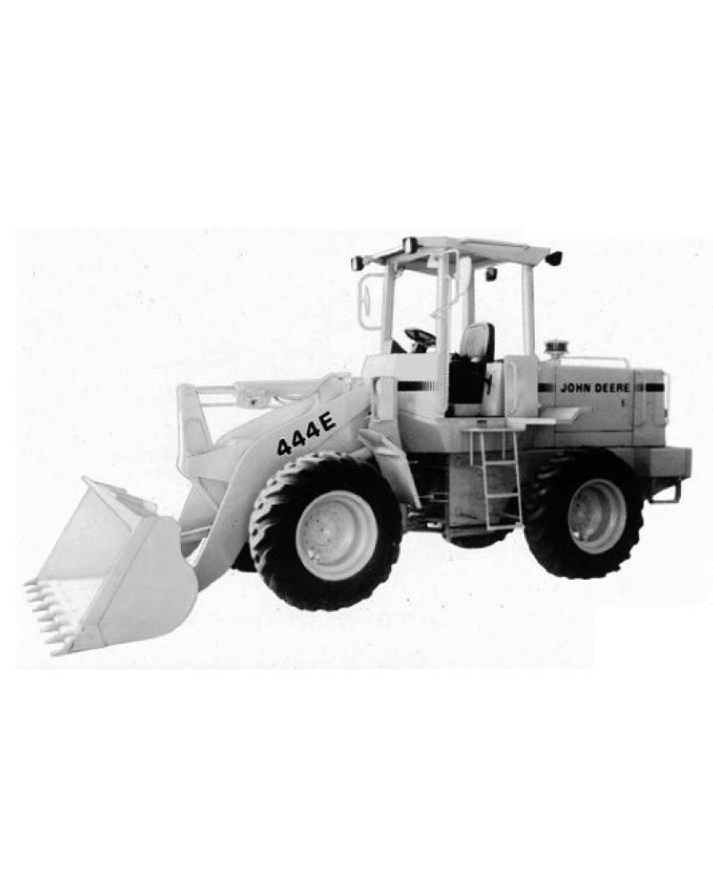 John Deere 344E and 444E Wheel Loaders Operation and Test Manual (TM1421) John Deere 344E and 444E Wheel Loaders Operation and Test Manual (TM1421)