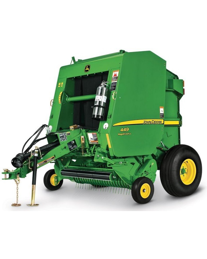 John Deere 449 and 459 Standart Round Balers Technical Manual (TM121019) John Deere 449 and 459 Standart Round Balers Technical Manual (TM121019)