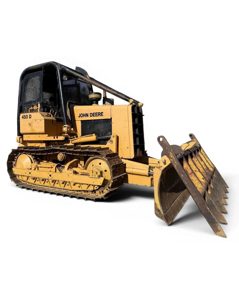 John Deere 450D Crawler Dozers Operators Manual (OMT80145)