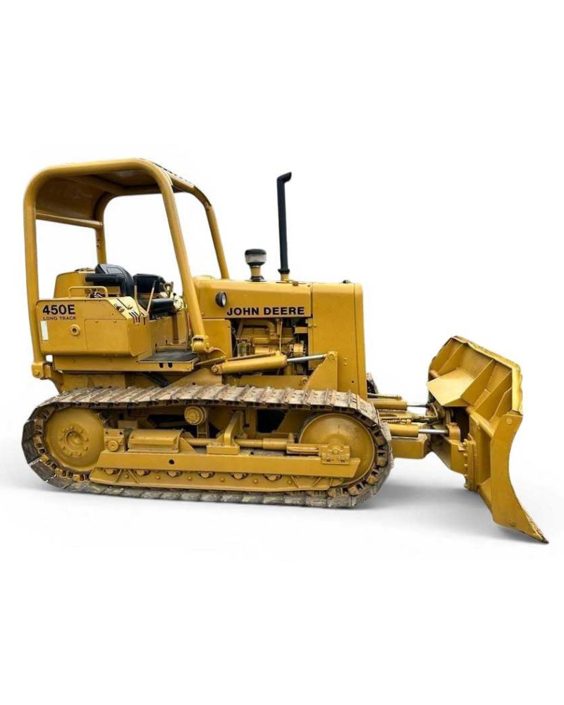 John Deere 450E Crawler Dozers and 455E Crawler Loaders Operators Manual (OMT81347)