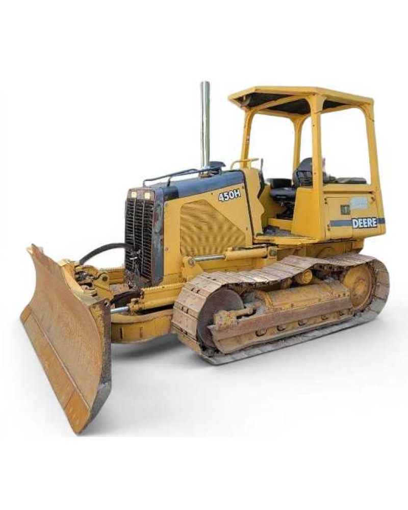 John Deere 450H, 550H and 650H Crawler Dozers Operators Manual (OMT182515)