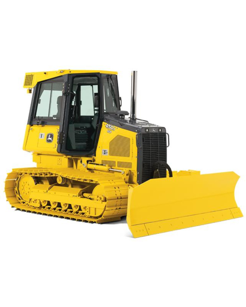 John Deere 450J, 550J and 650J Crawler Dozers (SN: 141667-159986) Repair Manual (TM10294)