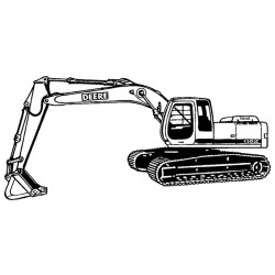450LC Crawler Excavators (Metric) Operation and Test Manual (TM1671)