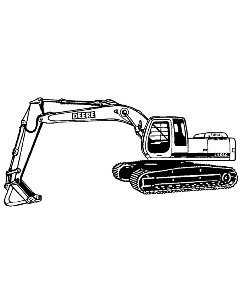 John Deere 450LC Crawler Excavators (Metric) Repair Manual (TM1672) John Deere 450LC Crawler Excavators (Metric) Repair Manual (TM1672)