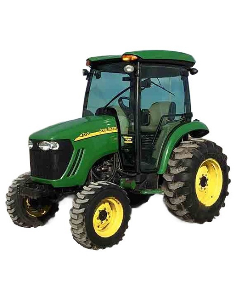 John Deere 4520 and 4720 Compact Utility Tractors with Cab (SN. from 650001) Technical Manual (TM105419) John Deere 4520 and 4720 Compact Utility Tractors with Cab (SN. from 650001) Technical Manual (TM105419)