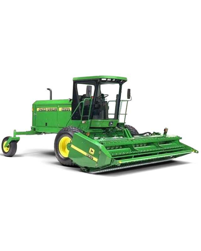 John Deere 4890 Self-Propelled Windrowers (SN: from 150001) Operators Manual (OME98055)