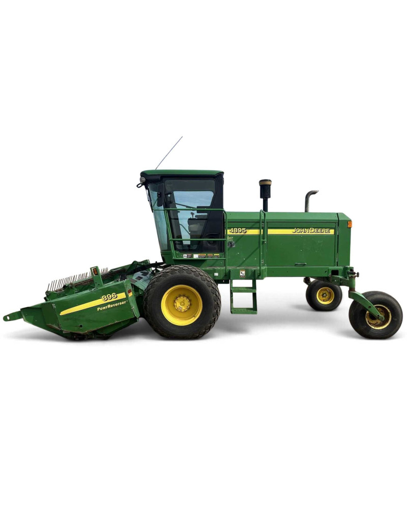 John Deere 4895 Self-Propelled Windrowers (SN: 300001 - 310000) Operators Manual (OME130255)