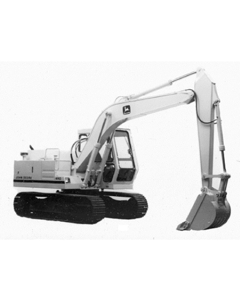 John Deere 490 Crawler Excavators Operation and Test Manual (TM1302) John Deere 490 Crawler Excavators Operation and Test Manual (TM1302)