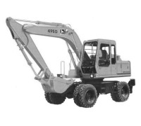 495D Wheeled Excavator