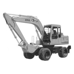 495D Wheeled Excavators Repair Manual (TM1457)