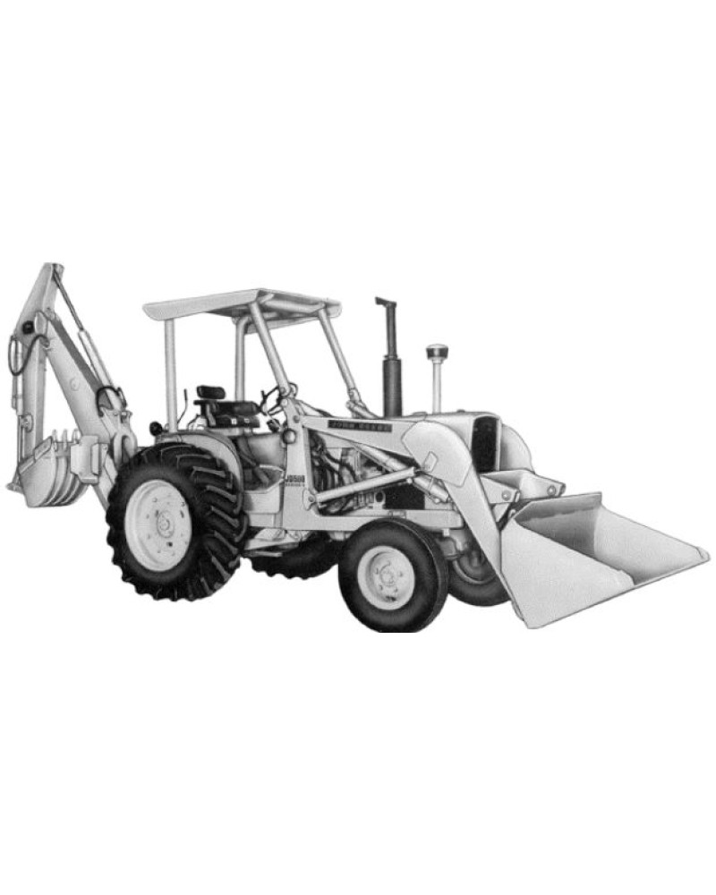 John Deere 500A (SN: 123000-) Backhoe Loaders Technical Manual (TM1025)