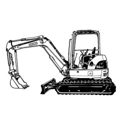 50ZTS Compact Excavators (Metric) Operation and Test Manual (TM1817)