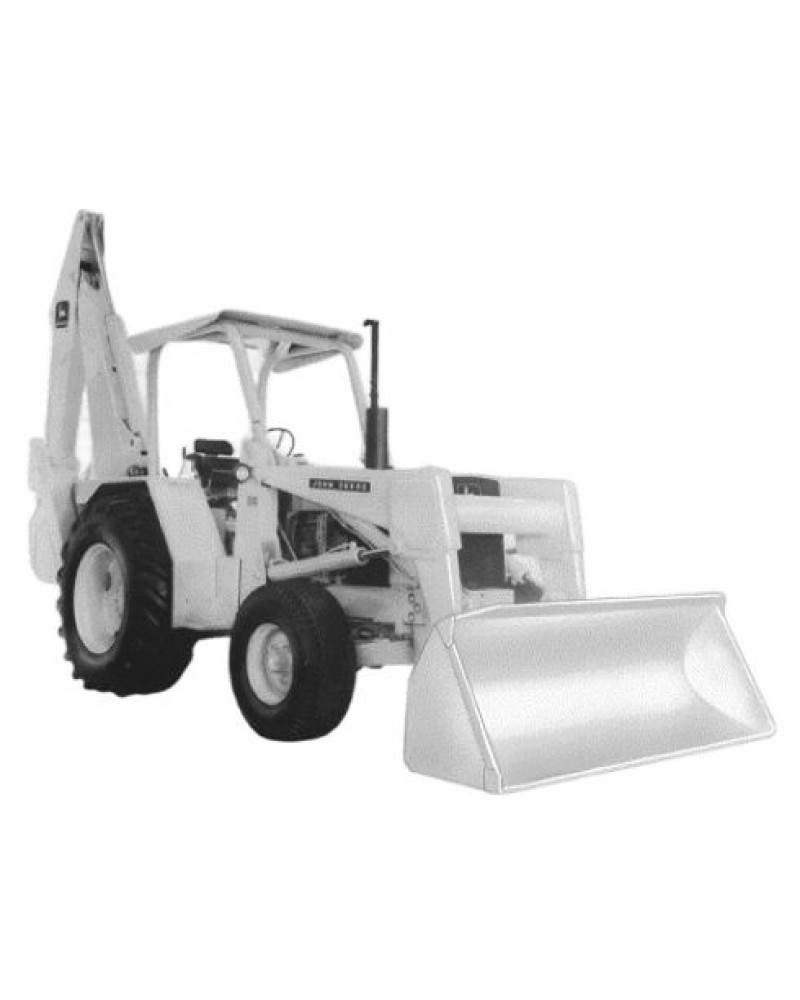 John Deere 510 and JD510 Backhoe Loaders Technical Manual (TM1039)
