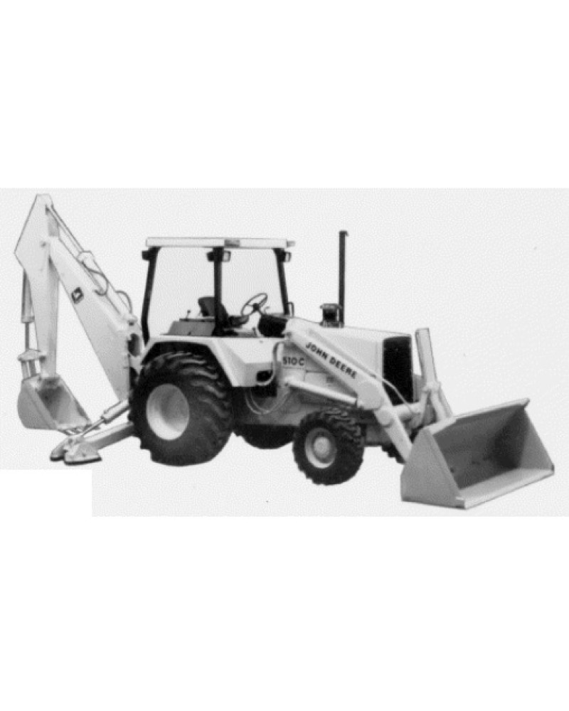 John Deere 410B, 410C, 510B and 510C Backhoe Loaders Operation and Test Manual (TM1468) John Deere 410B, 410C, 510B and 510C Backhoe Loaders Operation and Test Manual (TM1468)