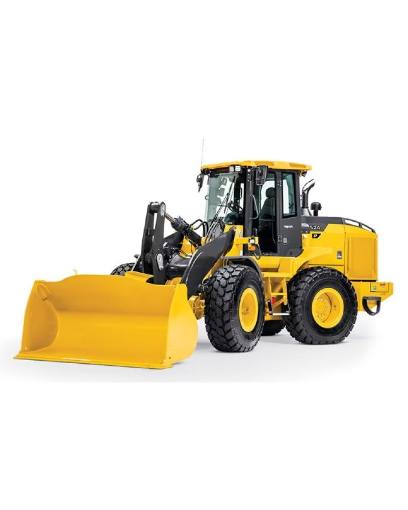 John Deere 524P (SN:18490-25721) 4WD Wheeled Loaders Operation and Test Manual (TM14728X019)