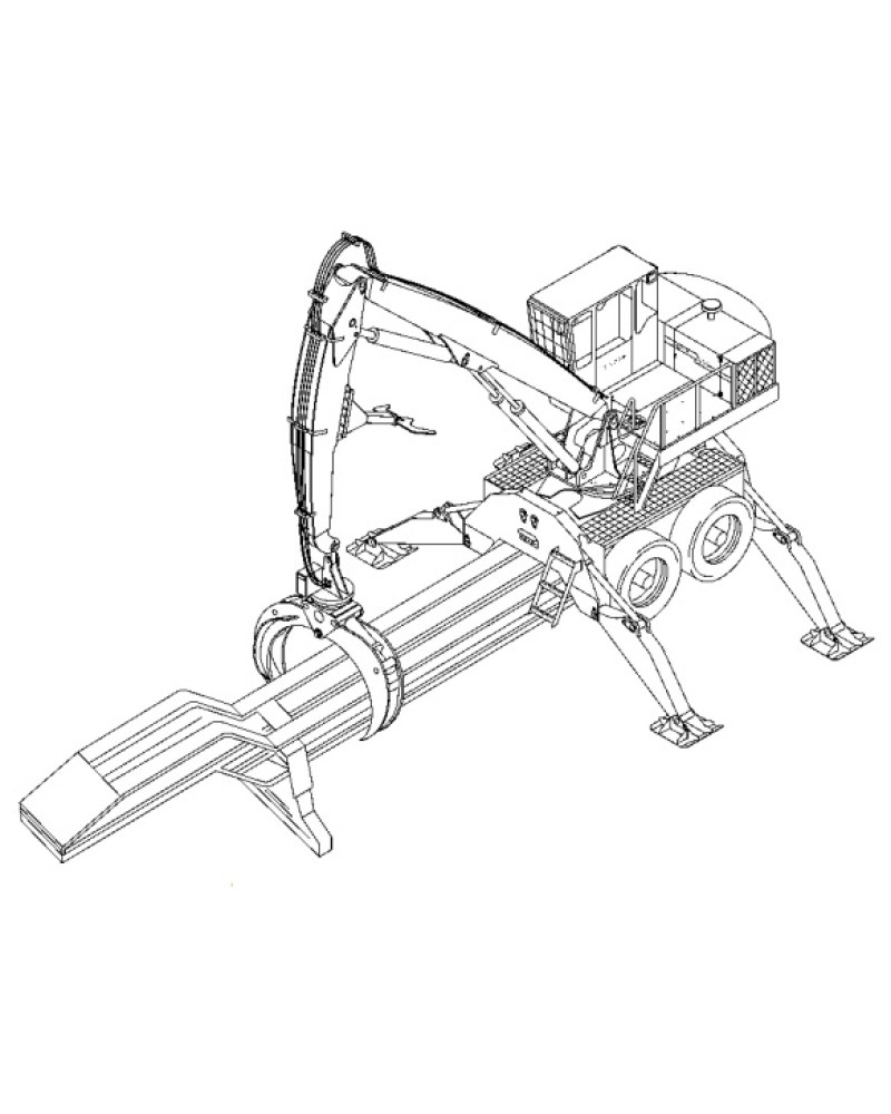 John Deere 535 (SN: 017086-) and TimberJack 530B (SN: 017081-) Knuckleboom Trailer Mount Log Loaders Repair Manual (TMF389377) John Deere 535 (SN: 017086-) and TimberJack 530B (SN: 017081-) Knuckleboom Trailer Mount Log Loaders Repair Manual (TMF389377)