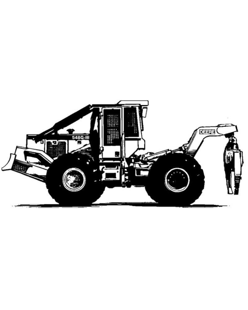 John Deere 540G-III Cable Skidders and 548G-III Grapple Skidders Repair Manual (TM11809) John Deere 540G-III Cable Skidders and 548G-III Grapple Skidders Repair Manual (TM11809)