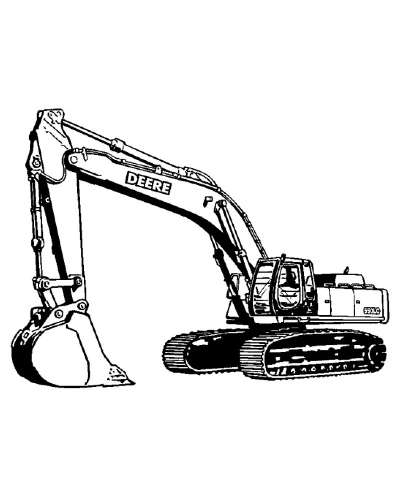 John Deere 550LC Crawler Excavators (Metric) Repair Manual (TM1808) John Deere 550LC Crawler Excavators (Metric) Repair Manual (TM1808)