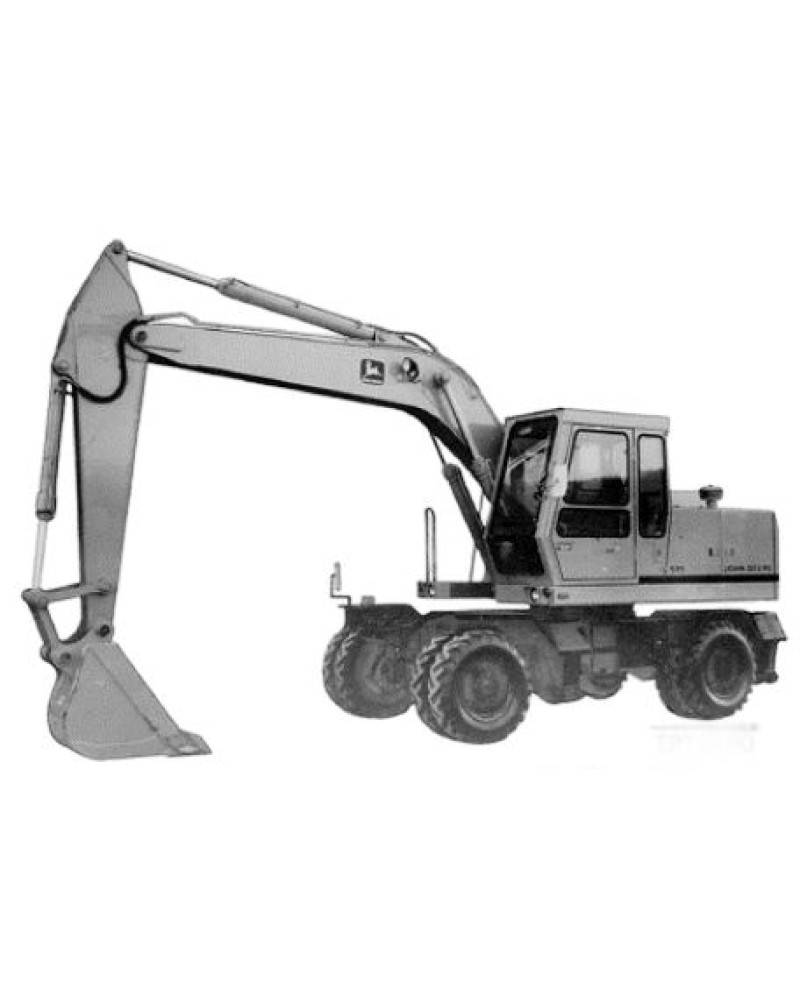 John Deere 595 Wheeled Excavators Technical Manual (TM1375) John Deere 595 Wheeled Excavators Technical Manual (TM1375)