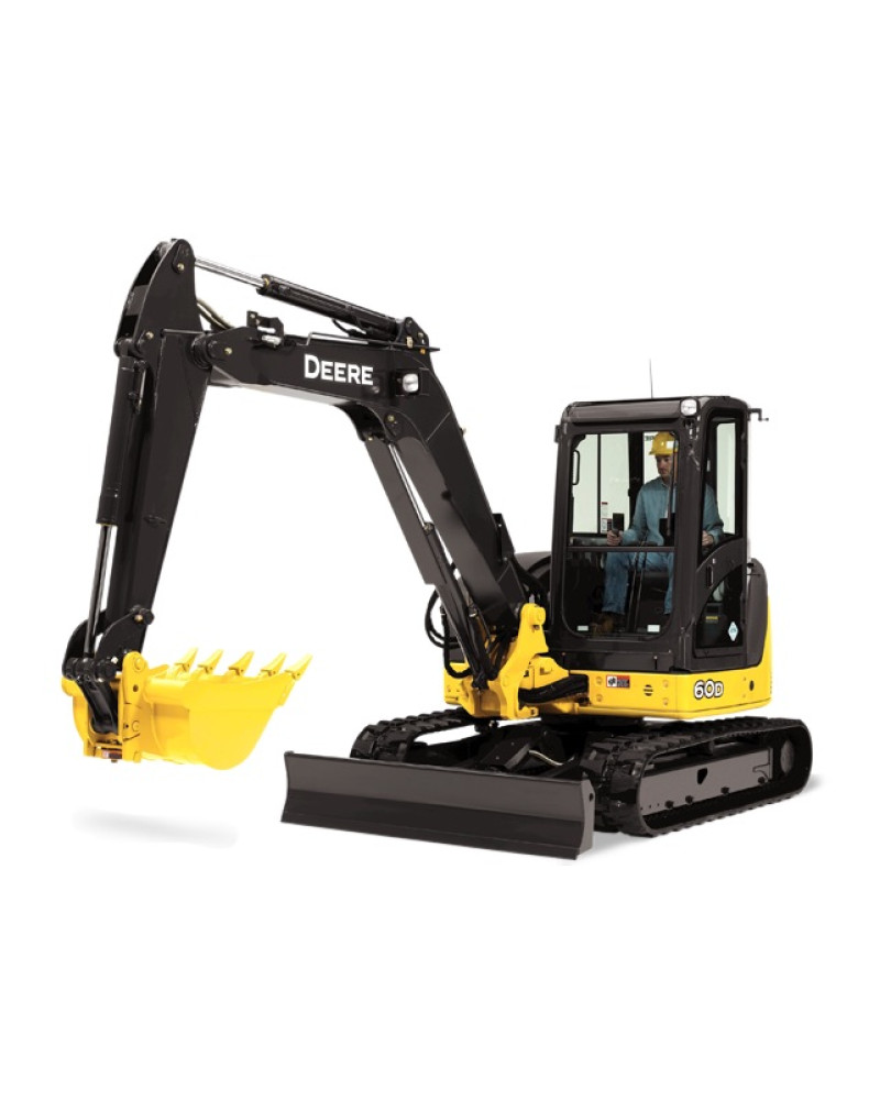 John Deere 60D Compact Excavators Operation and Test Manual (TM10760) John Deere 60D Compact Excavators Operation and Test Manual (TM10760)