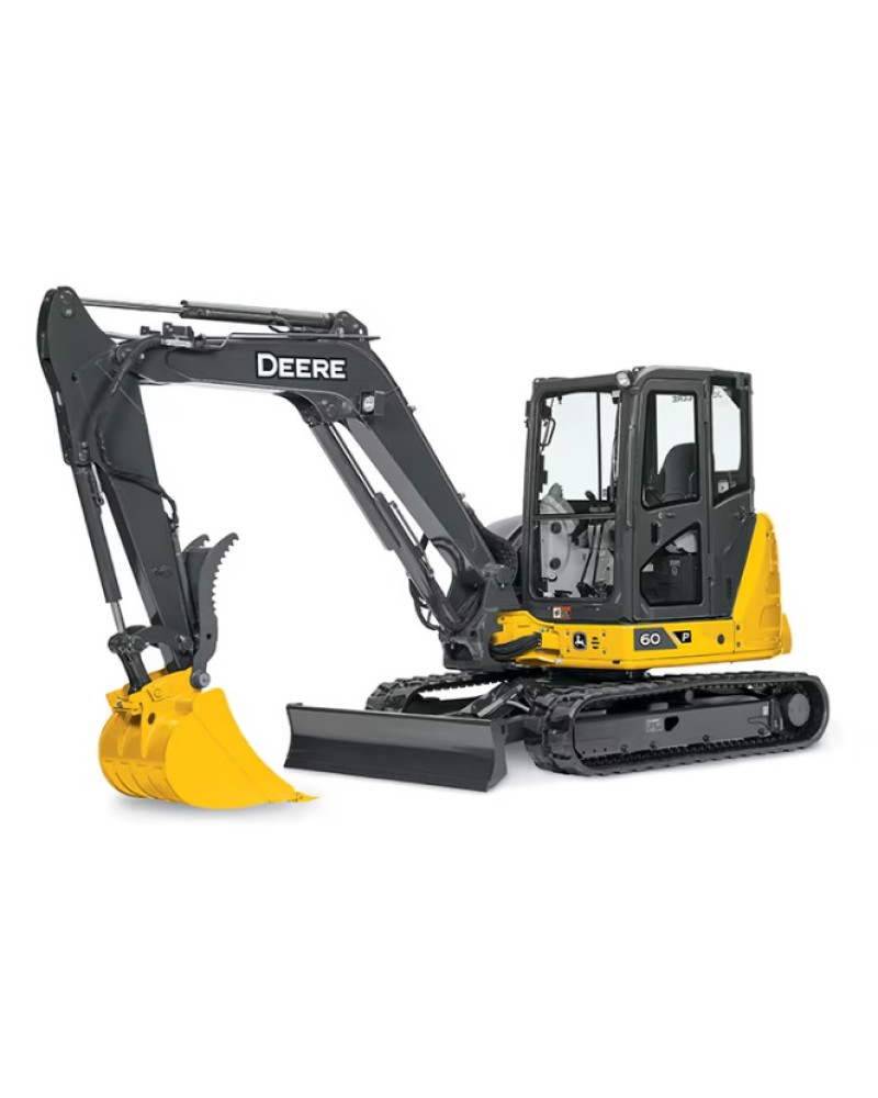 John Deere 60P Compact Excavators (PIN: from 1FF060P A_ _J_00001) Operators Manual (OMT489509X019)