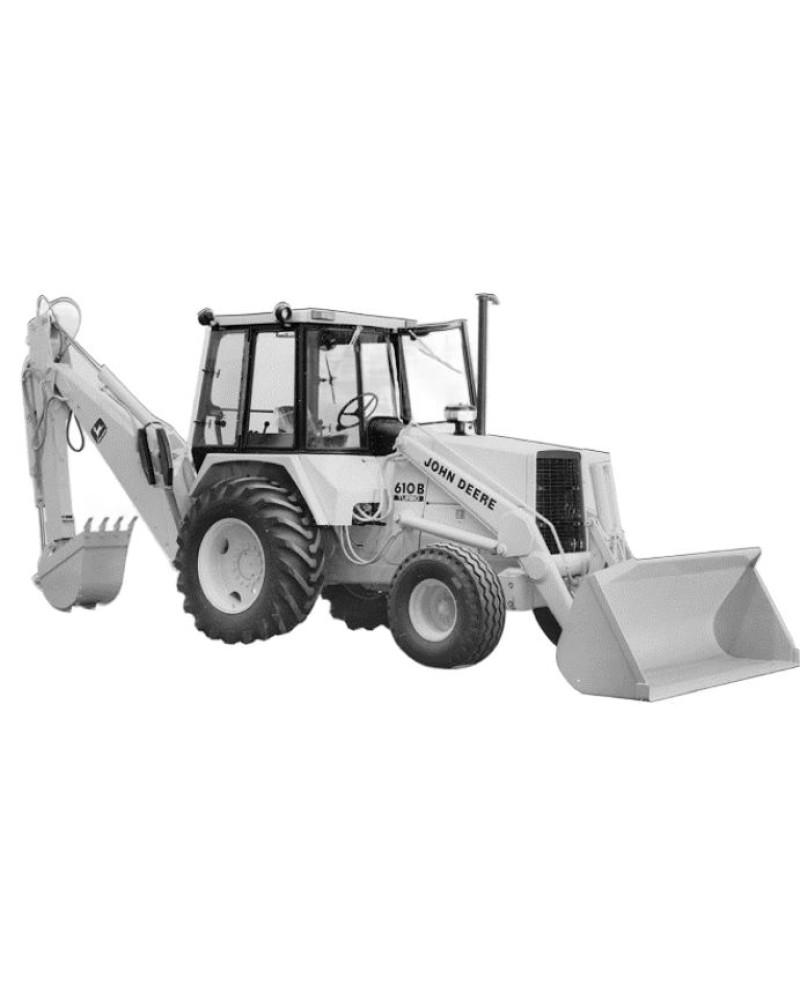 John Deere 610B and 610C Backhoe Loaders Operation and Test Manual (TM1446) John Deere 610B and 610C Backhoe Loaders Operation and Test Manual (TM1446)