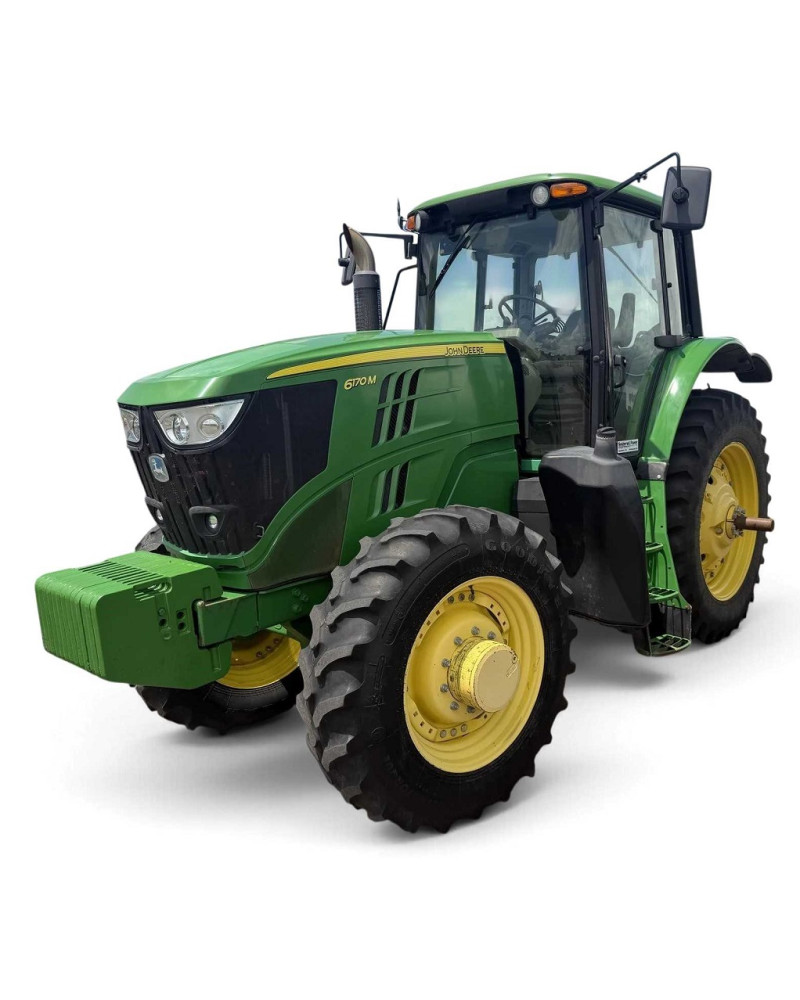 John Deere 6150M and 6170M Tractors (Export, w. European Configuration) Operators Manual (OMAL213186)