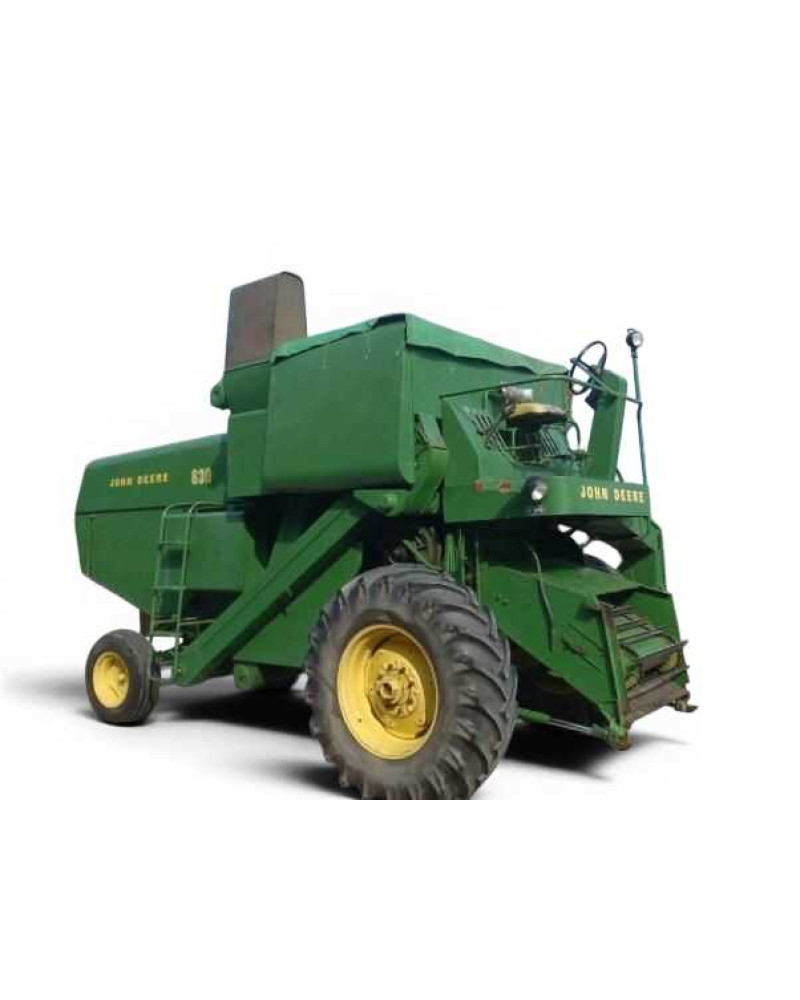 John Deere 530, 630 and 730 Combines (Europe) Operators Manual (OMZ90763)