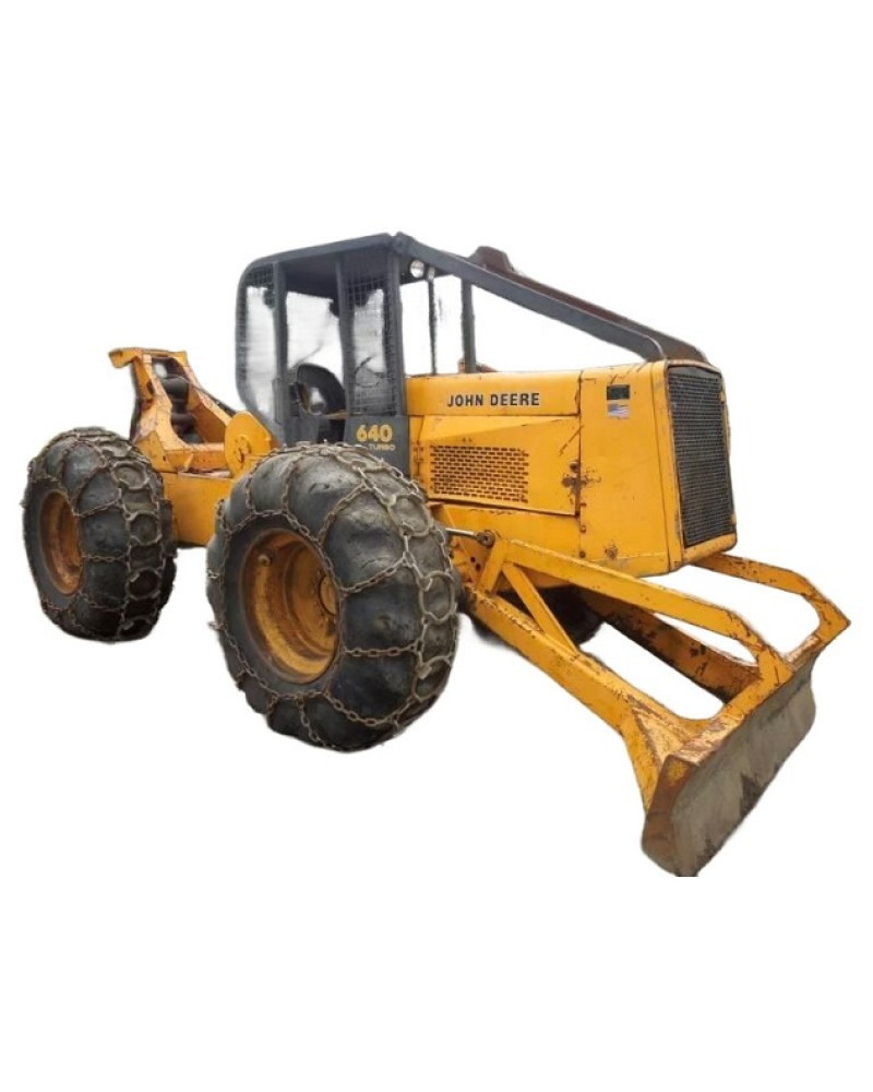 John Deere 640 Skidders and 640 Grapple Skidders Technical Manual (TM1124) John Deere 640 Skidders and 640 Grapple Skidders Technical Manual (TM1124)