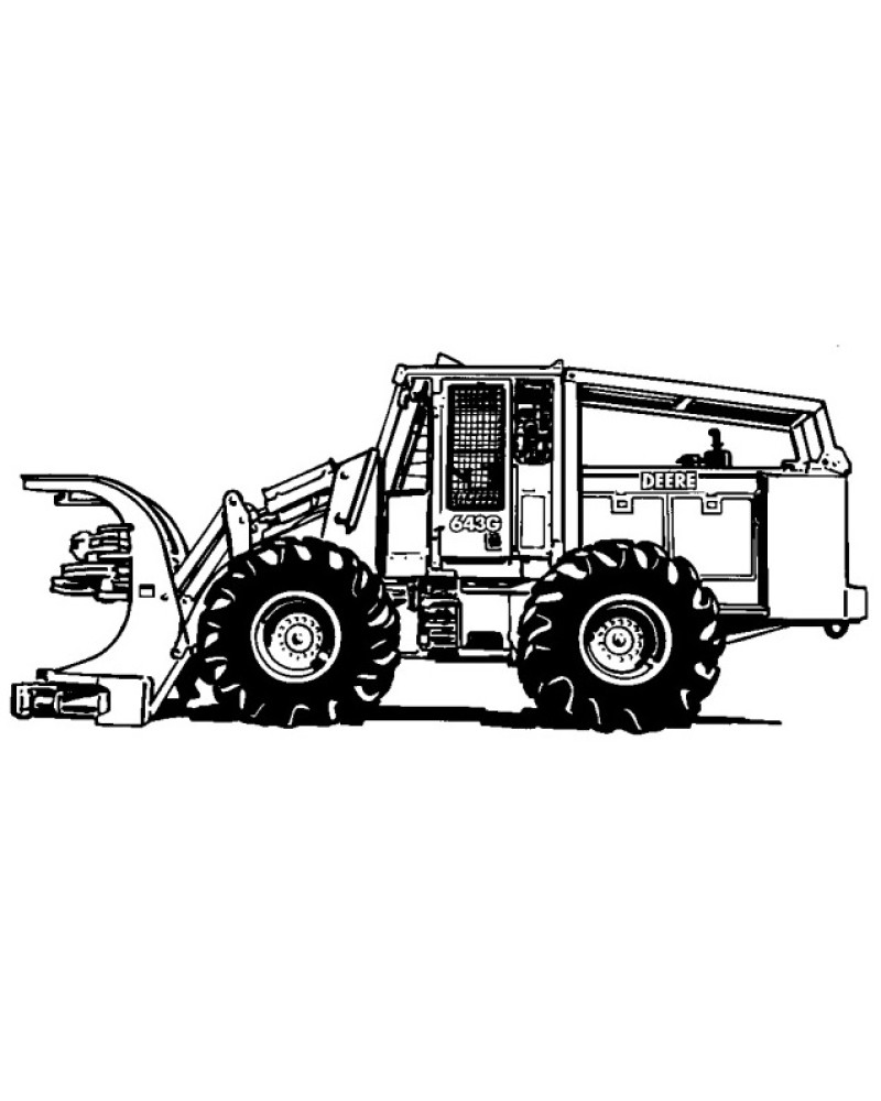 John Deere 643G and 843G Feller Bunchers Operation and Test Manual (TM1683) John Deere 643G and 843G Feller Bunchers Operation and Test Manual (TM1683)