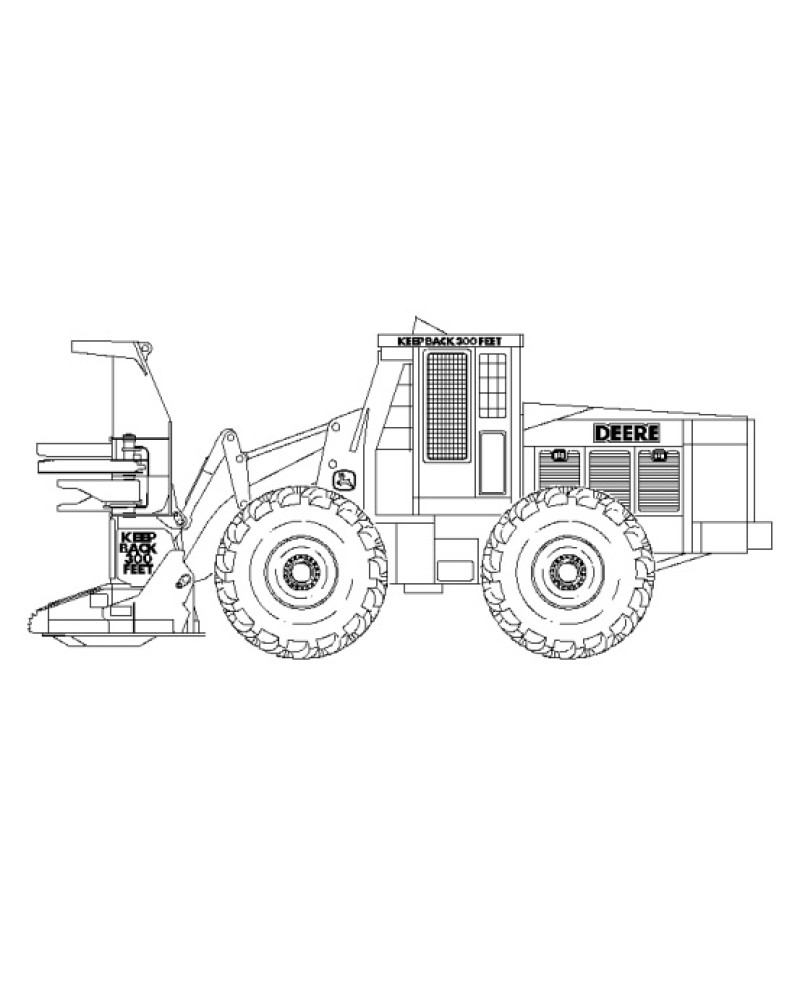 John Deere 643H and 843H Wheeled Feller Bunchers Operation and Test Manual (TM1844) John Deere 643H and 843H Wheeled Feller Bunchers Operation and Test Manual (TM1844)