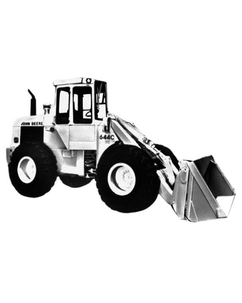 John Deere 644C and JC644C Wheel Loaders Technical Manual (TM1229) John Deere 644C and JC644C Wheel Loaders Technical Manual (TM1229)