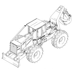 540G-III, 640G-III Skidders, 548G-III, 648G-III and 748G-III Grapple Skidders (SN:-586336) Operation and Test Manual (TM1870)