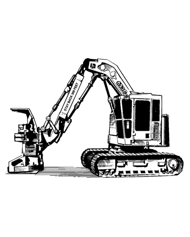 John Deere 653G (SN: -880059) Tracked Feller Bunchers Repair Manual (TM1775) John Deere 653G (SN: -880059) Tracked Feller Bunchers Repair Manual (TM1775)